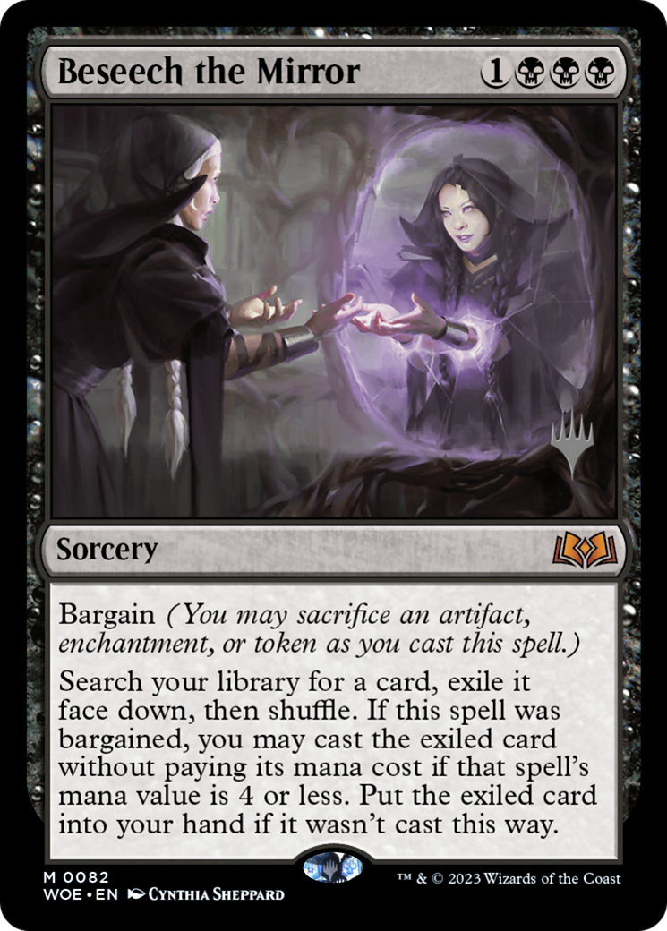 Beseech the Mirror (PPWOE-082) - Wilds of Eldraine Promos Foil