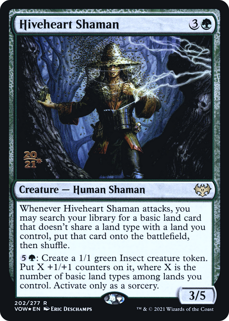 Hiveheart Shaman (PRE-202S) - Innistrad: Crimson Vow Promos Foil