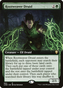 Rootweaver Druid (CMR-684) - Commander Legends: (Extended Art) Foil