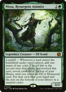 Nissa, Resurgent Animist (PPMKM-022) - March of the Machine: The Aftermath Promos