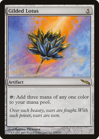 Gilded Lotus (MRD-175) - Mirrodin