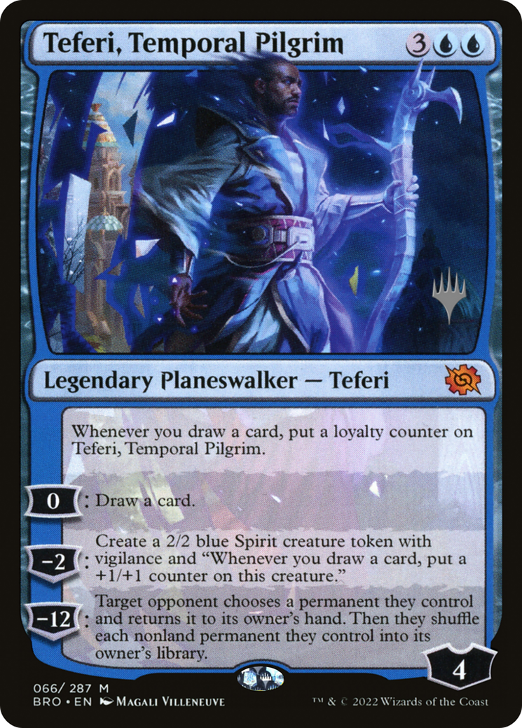 Teferi, Temporal Pilgrim (PPBRO-66P) - The Brothers' War Promos