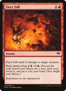Fiery Fall (DDN-029) - Duel Decks: Speed vs. Cunning