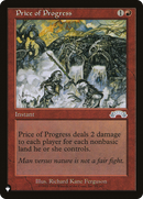 Price of Progress (LIST-EXO-95) - The List