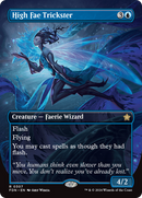 High Fae Trickster (FDN-307) - Foundations (Borderless) Foil