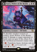 Ayara, Widow of the Realm // Ayara, Furnace Queen (MOM-090) - March of the Machine