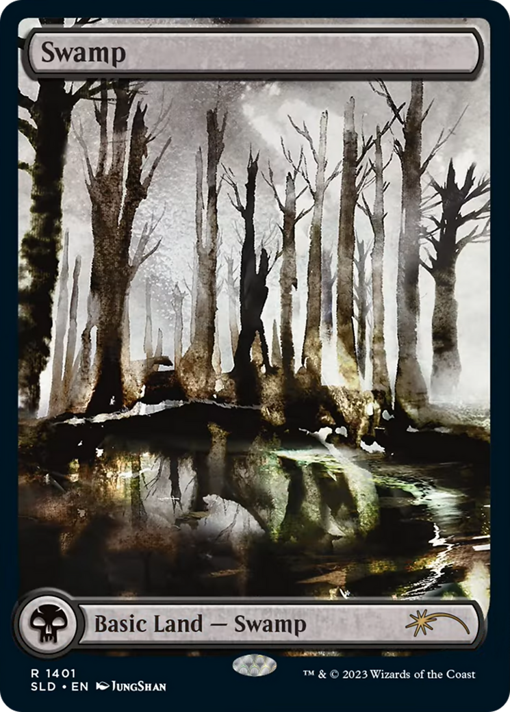 Swamp (SLD-1401) - Secret Lair Drop Foil