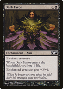 Dark Favor (M12-089) - Magic 2012 Foil