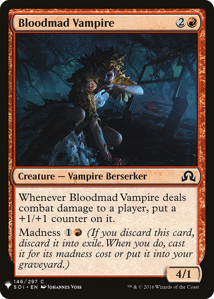 Bloodmad Vampire (LIST-146) - The List