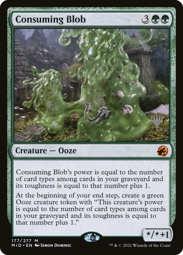 Consuming Blob (PPMID-177) - Innistrad: Midnight Hunt Promos Foil