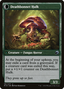 Deathbonnet Sprout // Deathbonnet Hulk (MID-181) - Innistrad: Midnight Hunt: (Double Faced Transform) Foil