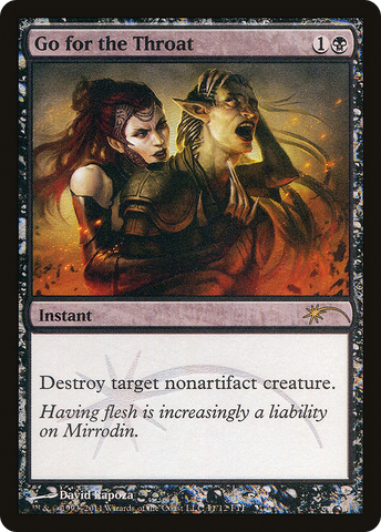 Go for the Throat (FNM-011) - Friday Night Magic 2011 Foil