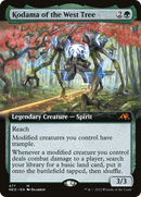 Kodama of the West Tree (NEO-477) - Kamigawa: Neon Dynasty: (Extended Art) Foil