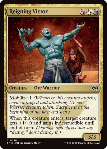 Reigning Victor (TDM-216) - Tarkir: Dragonstorm