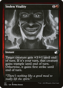 Stolen Vitality (DBL-161) - Innistrad: Double Feature Foil