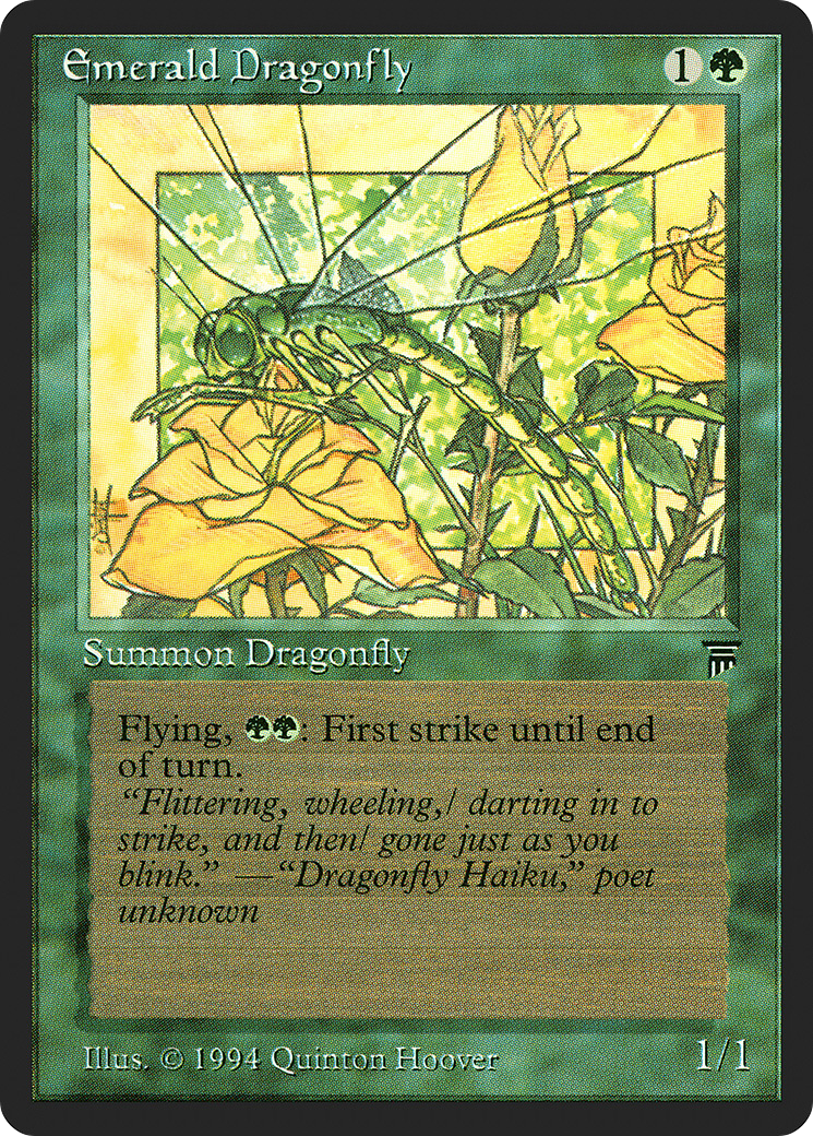 Emerald Dragonfly (LEG-184) - Legends