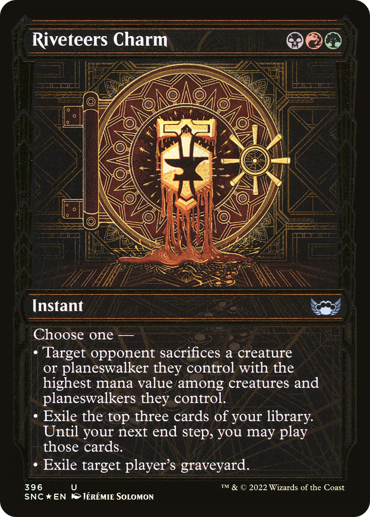 Riveteers Charm (SNC-396) - Streets of New Capenna: (Showcase) Foil