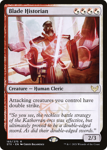 Blade Historian (STX-165) - Strixhaven: School of Mages