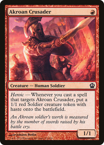 Akroan Crusader (THS-111) - Theros
