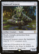 Stonecoil Serpent (PPELD-235) - Throne of Eldraine Promos Foil