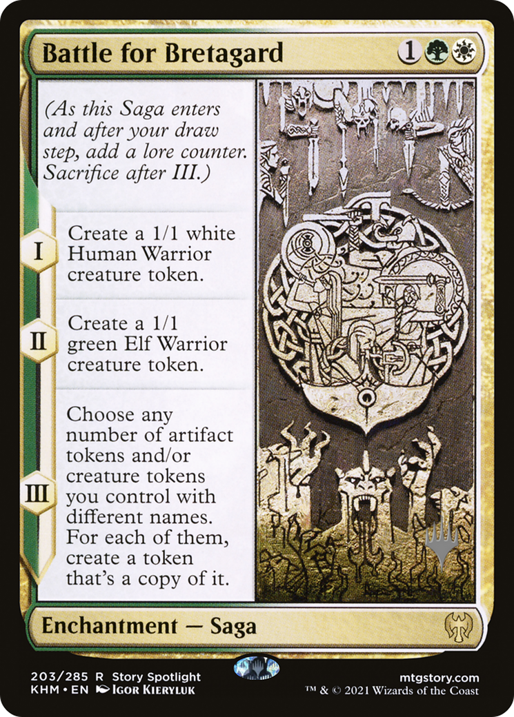 Battle for Bretagard (PPKHM-203P) - Kaldheim Promos Foil