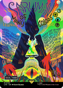 Saruman of Many Colors (LTR-743Z) - The Lord of the Rings: Tales of Middle-earth (Borderless) Foil
