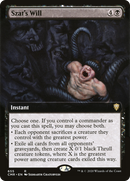 Szat's Will (CMR-655) - Commander Legends: (Extended Art) Foil