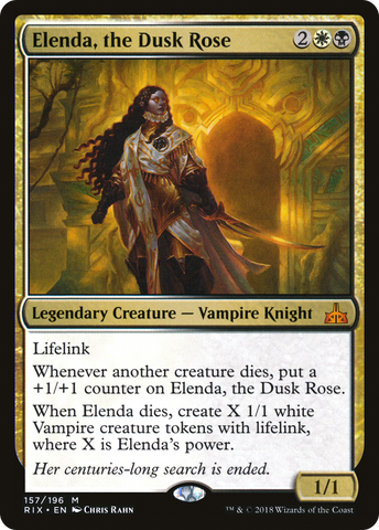 Elenda, the Dusk Rose (RIX-157) - Rivals of Ixalan