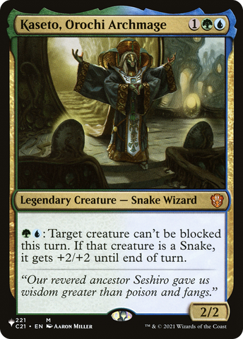 Kaseto, Orochi Archmage (LIST-221/081) - The List