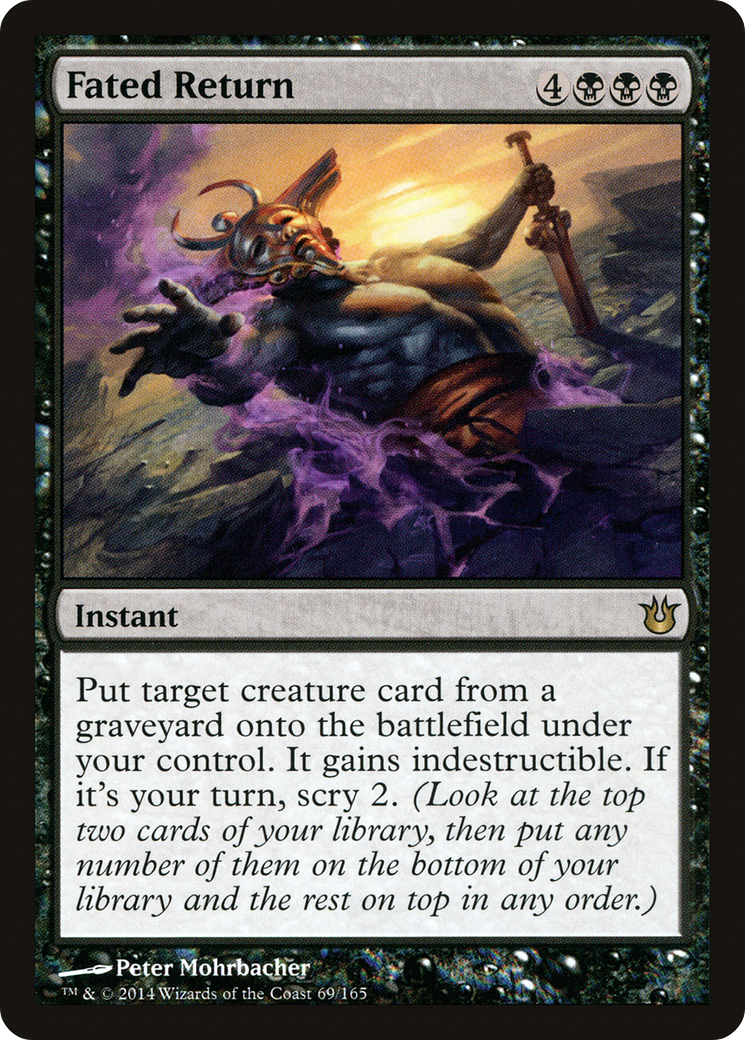 Fated Return (BNG-069) - Born of the Gods Foil