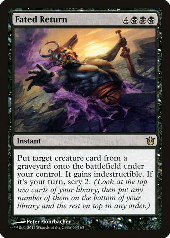 Fated Return (BNG-069) - Born of the Gods Foil