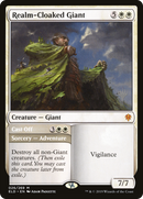 Realm-Cloaked Giant // Cast Off (PPELD-026) - Throne of Eldraine Promos Foil