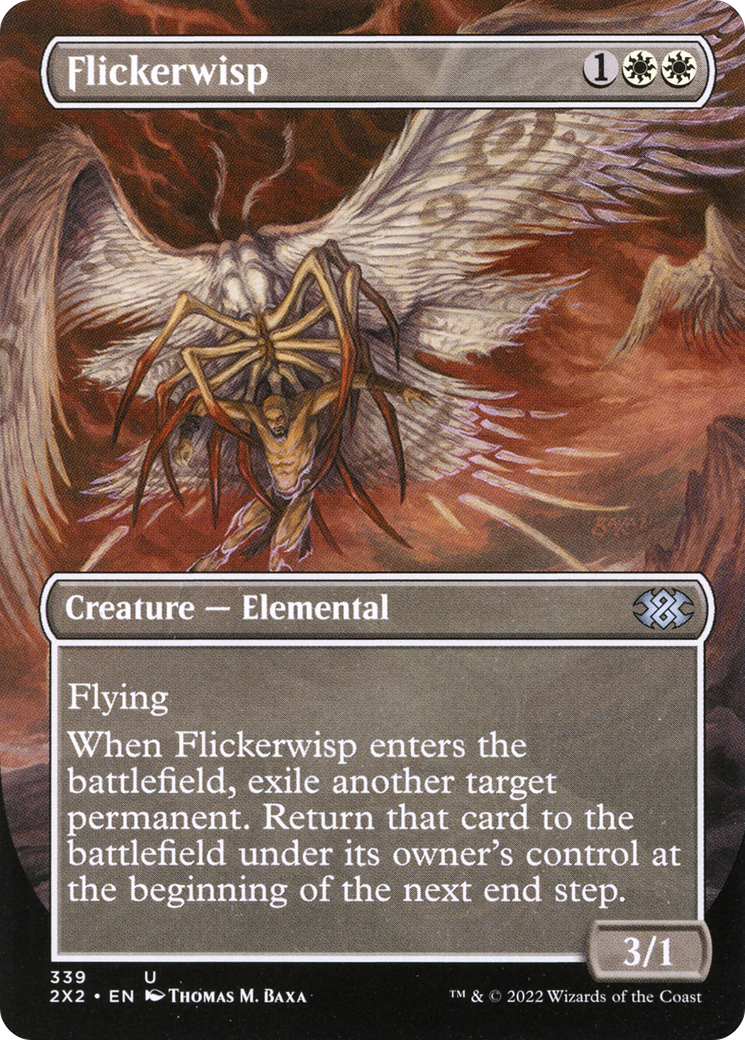 Flickerwisp (2X2-339) - Double Masters 2022 (Borderless)