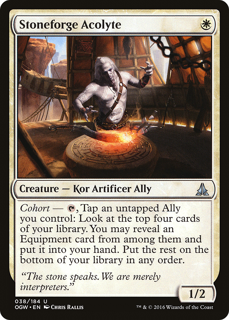 Stoneforge Acolyte (OGW-038) - Oath of the Gatewatch Foil