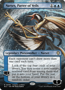 Narset, Parter of Veils (BLC-076) - Bloomburrow Commander (Borderless) Foil