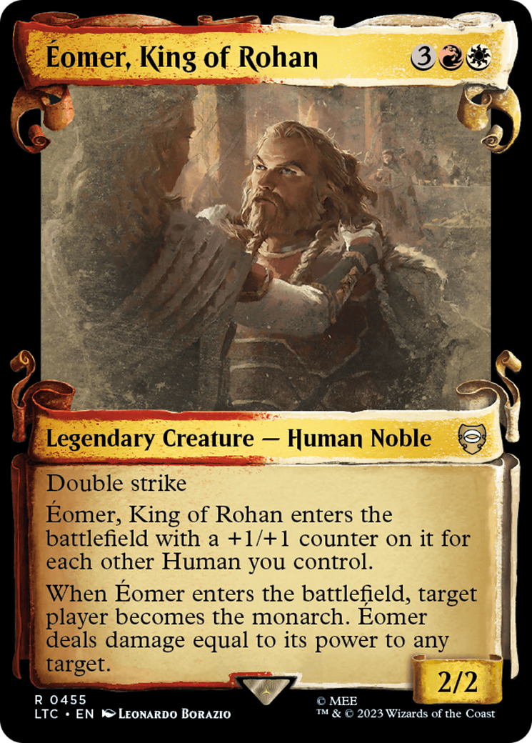 Éomer, King of Rohan (LTC-455) - Tales of Middle-earth Commander: (Showcase)