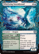 Whirlwing Stormbrood // Dynamic Soar (TDM-322) - Tarkir: Dragonstorm: (Showcase) Foil