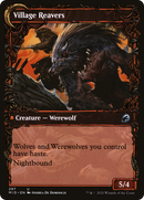 Village Watch // Village Reavers (MID-297) - Innistrad: Midnight Hunt: (Showcase, Double Faced Transform) Foil