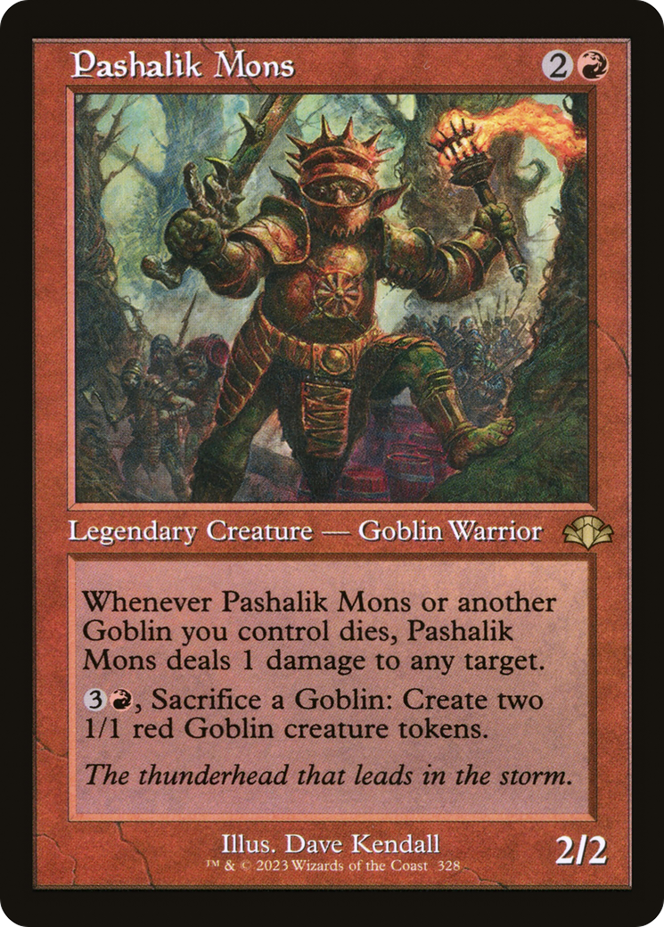 Pashalik Mons (DMR-328) - Dominaria Remastered Foil
