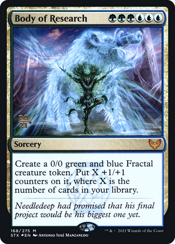 Body of Research (PRE-168) - Strixhaven: School of Mages Promos Foil