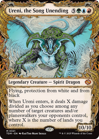 Ureni, the Song Unending (TDM-321) - Tarkir: Dragonstorm: (Showcase)
