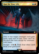 Run for Your Life (WHO-1029) - Doctor Who: (Extended Art) Foil