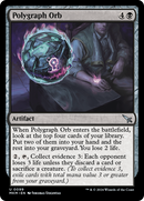 Polygraph Orb (MKM-099) - Murders at Karlov Manor Foil