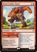 Bonecrusher Giant // Stomp (PPELD-115) - Throne of Eldraine Promos