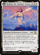 Heliod, the Radiant Dawn // Heliod, the Warped Eclipse (MOM-017) - March of the Machine: (enchantment) Foil
