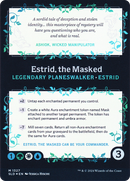 Estrid, the Masked // Estrid, the Masked (SLD-1327) - Secret Lair Drop (Borderless) Foil