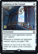Authority of the Consuls (PRE-137) - Foundations Promos: (enchantment) Foil