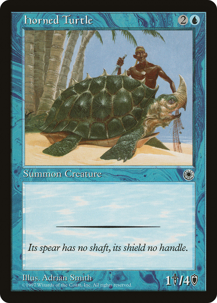 Horned Turtle (POR-057) - Portal