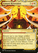 Campus Renovation (MAT-077) - March of the Machine: The Aftermath: (Showcase) (Borderless) Foil