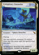 Conspiracy Unraveler (MKM-379) - Murders at Karlov Manor: (Showcase) Foil